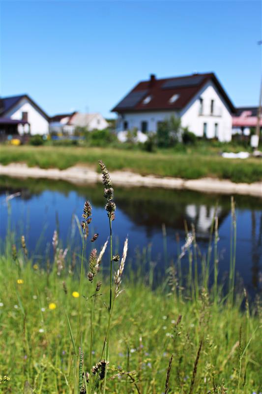 Widok vis-a-vis działek